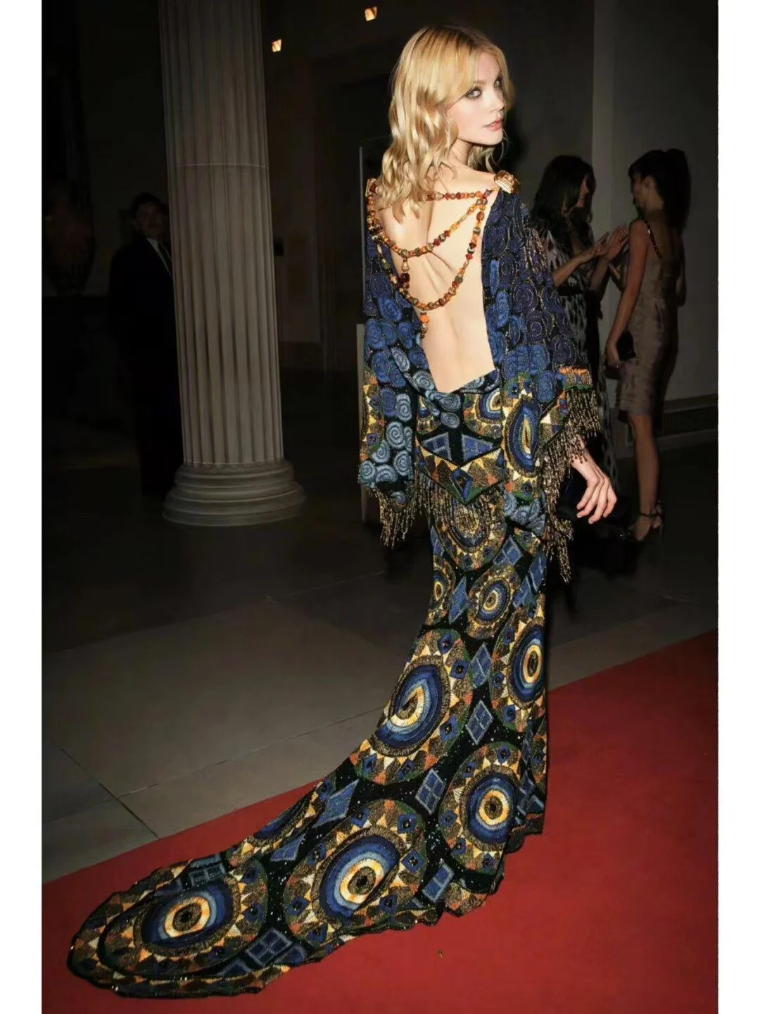 Dior &ldquo;迪奥&rdquo;1998 海盗爷 露背礼服裙