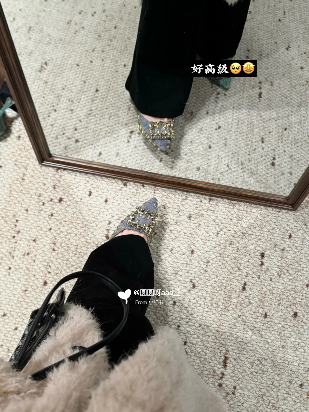 天！！好特别的颜色！绸缎暮光粉👏👏🎀