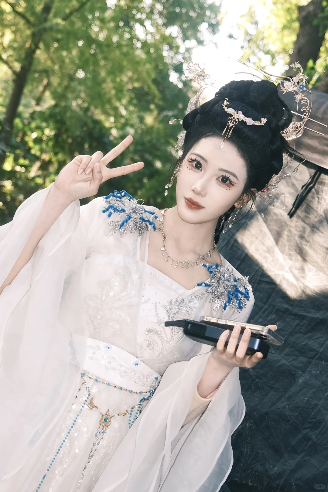 03女大第一次拍古装就获得人生造型