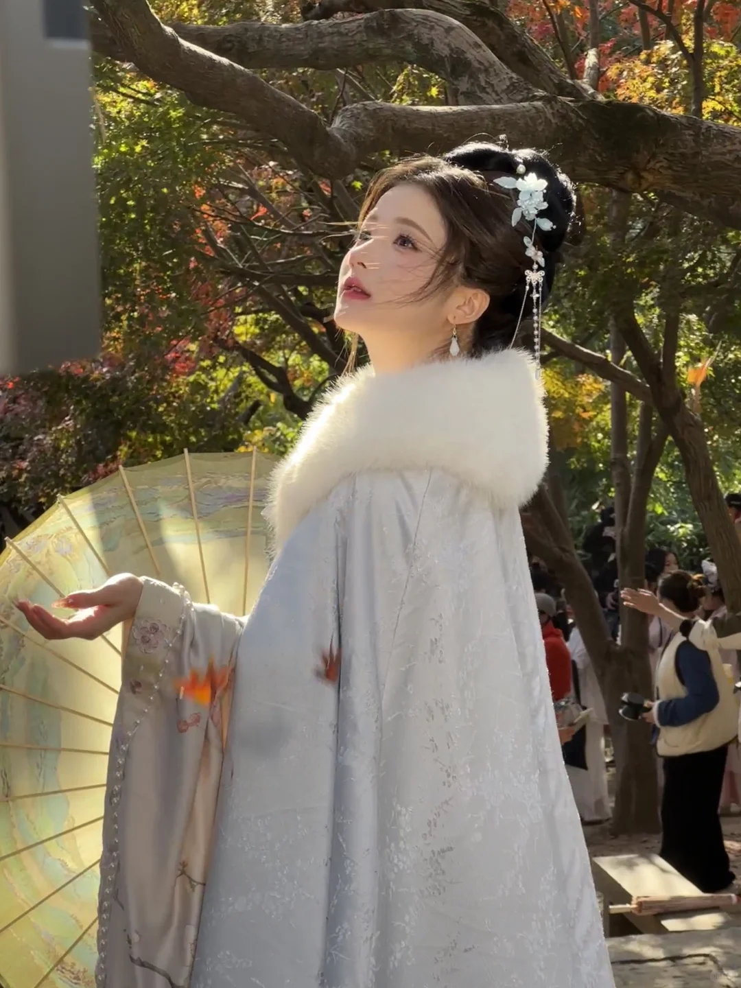 苏州去年火出圈的秋冬明制妆造 太绝啦！