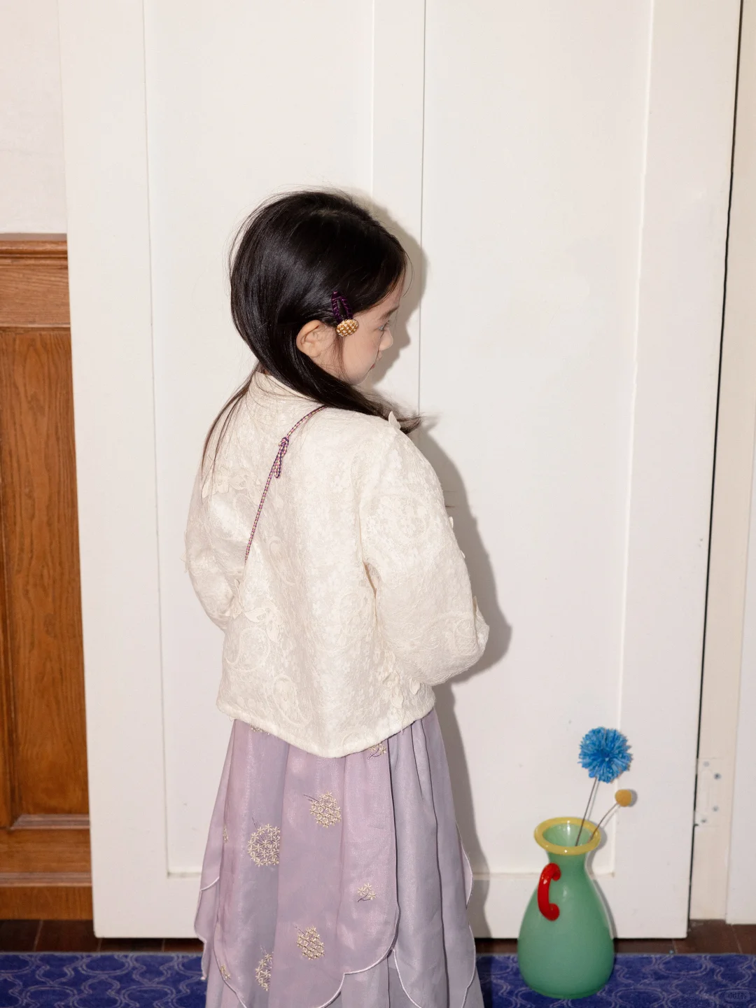 中秋佳节，月光下小仙女的优雅