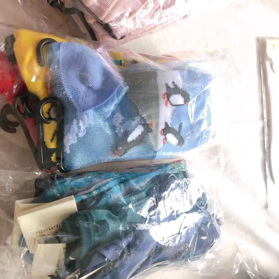 图图安娜水晶袜和WEGO亮丝女袜