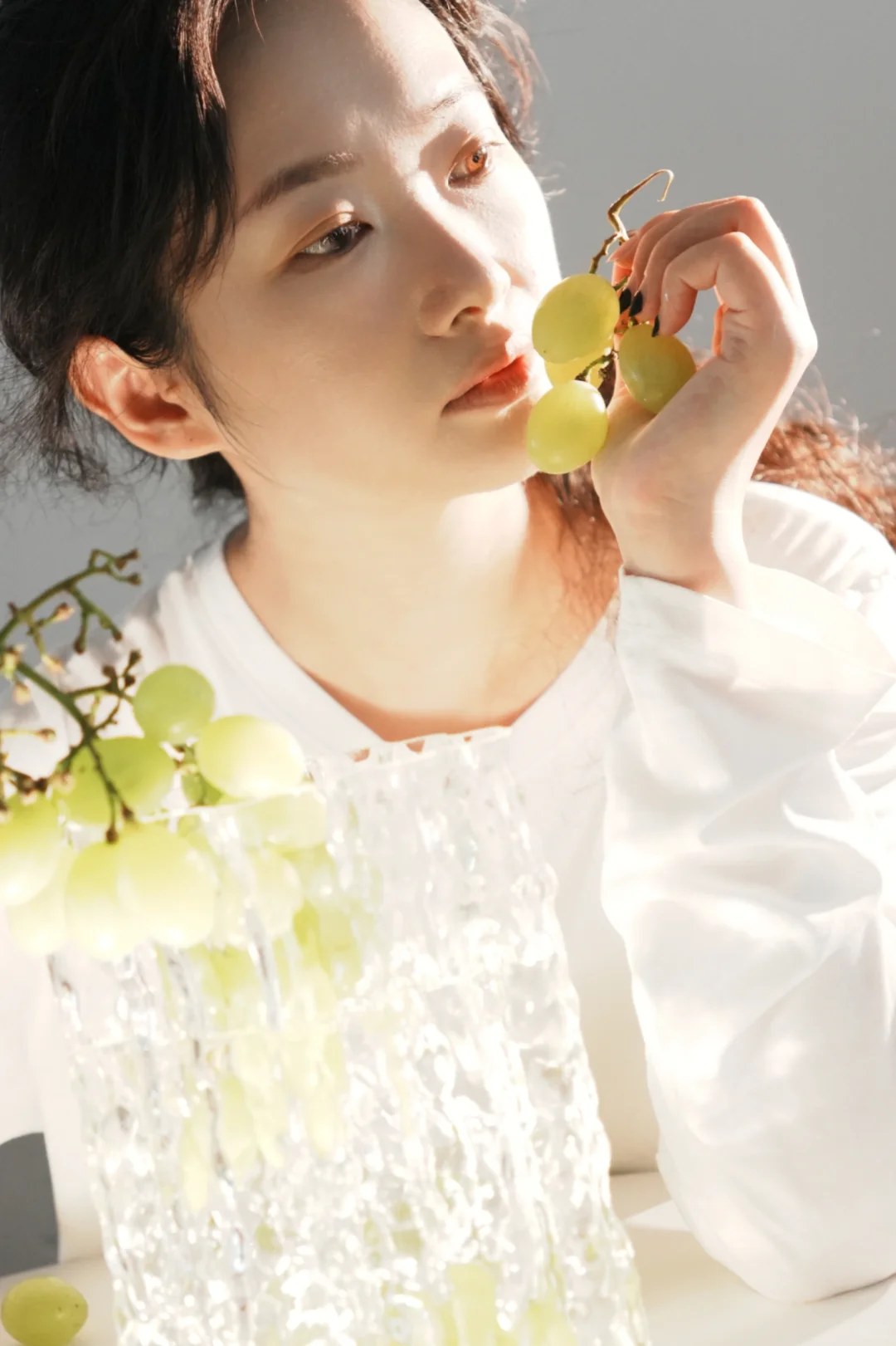 拍了一组很清新的头像☁️