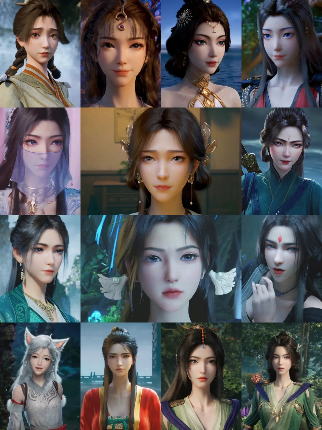 凡人年番14位女角，哪个最惊艳？