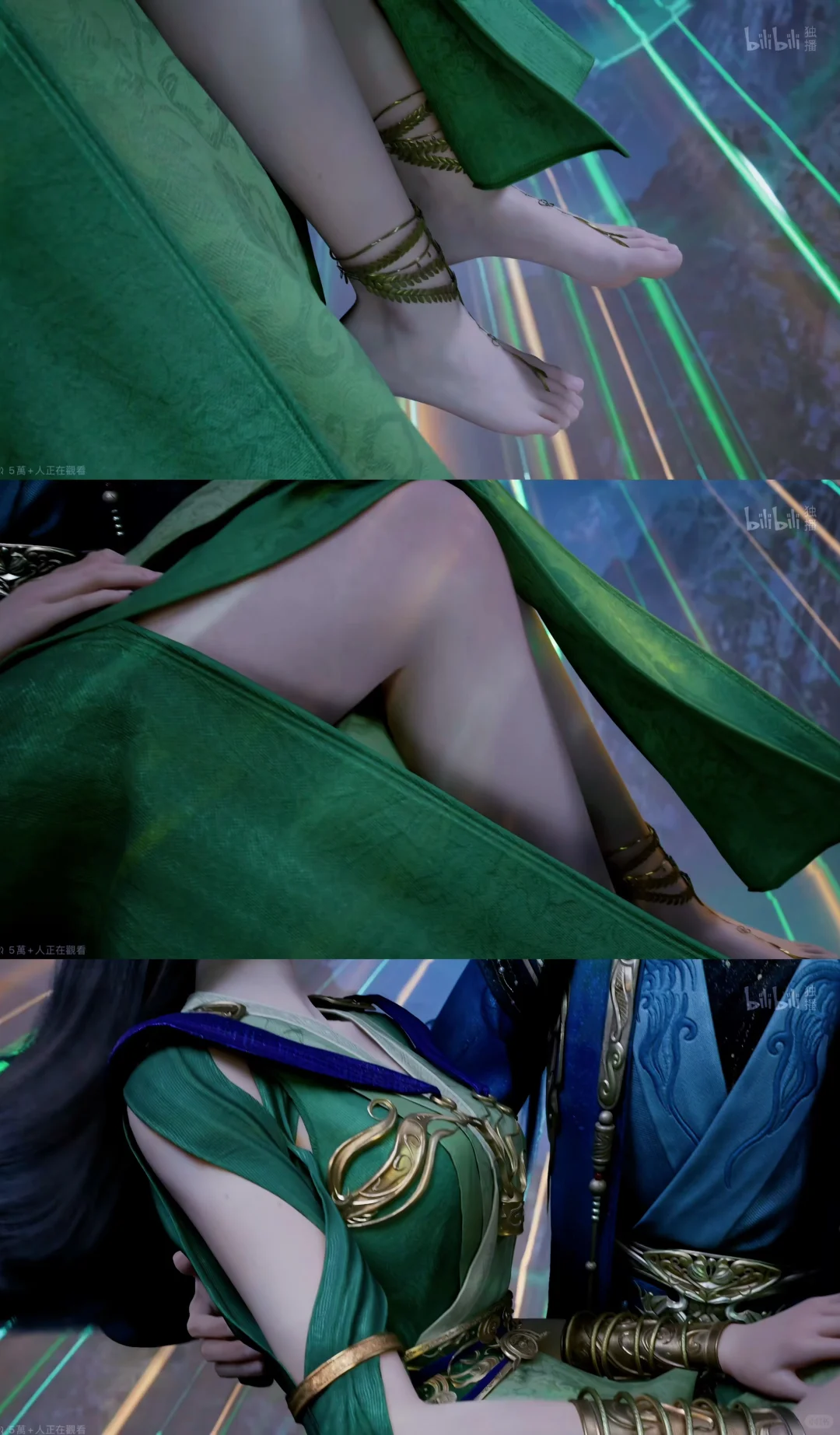 又是只有宫裝女修活了