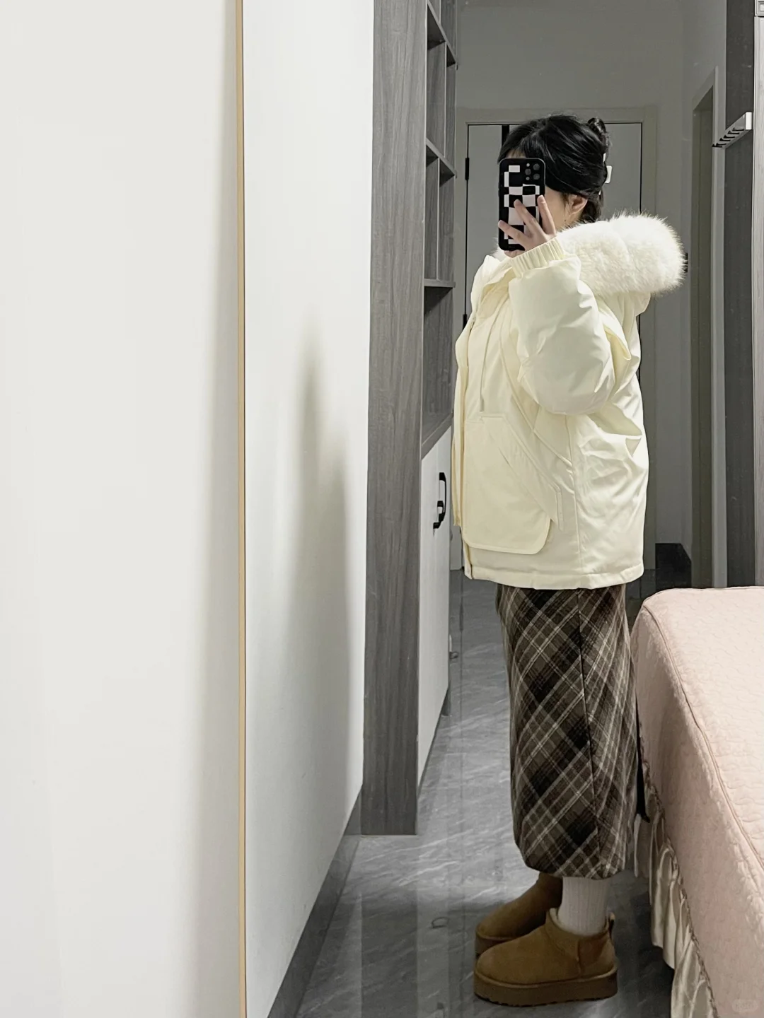 158 135斤 | 微胖！秋冬温柔羽绒服穿搭！爱了