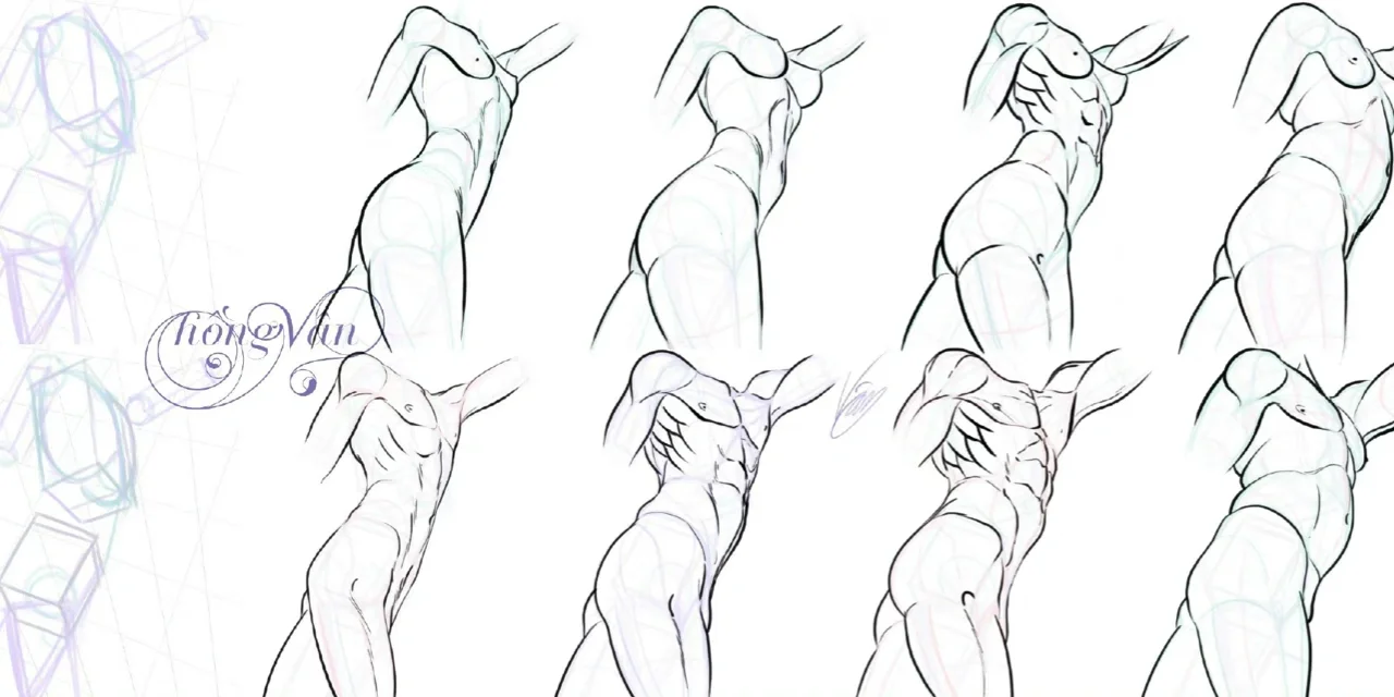 先存了！人体透视