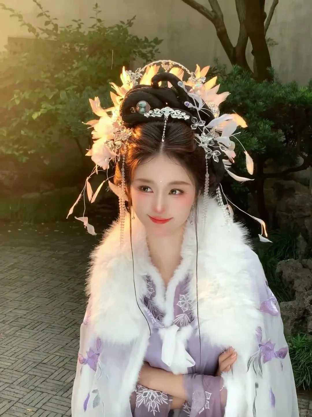 在西塘古镇168做的雪女妆造‼️被追问一路