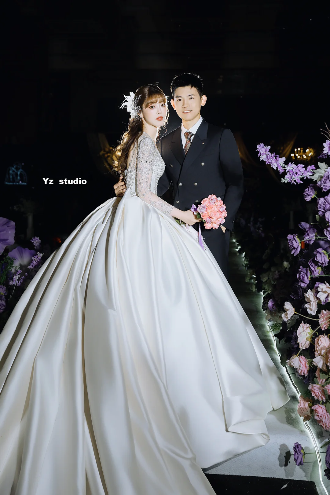 哇，在灌南拍到了女明星