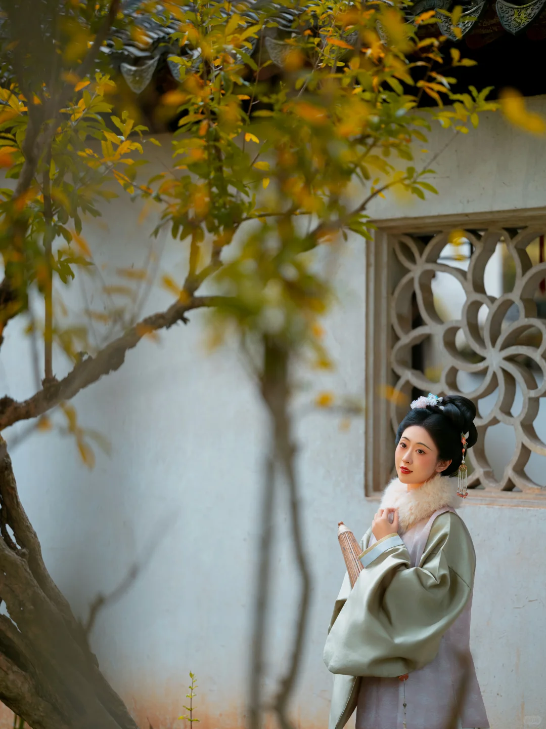 汉服写真🍊她像从宋画里走出来的温柔贵女