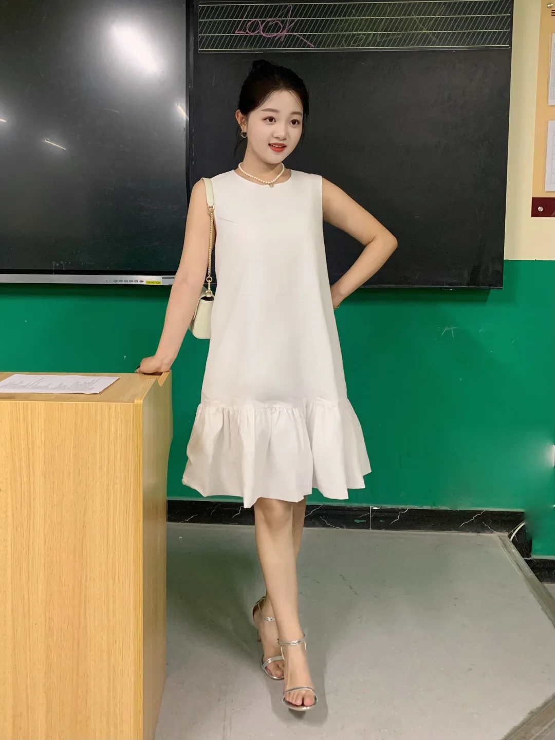 教师小姐姐｜今天穿初恋小白裙🎀