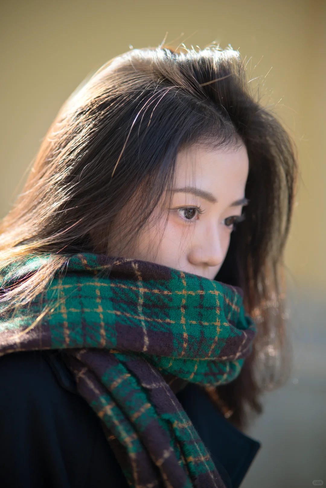 围巾一戴，在西安瞬间变韩系女主角