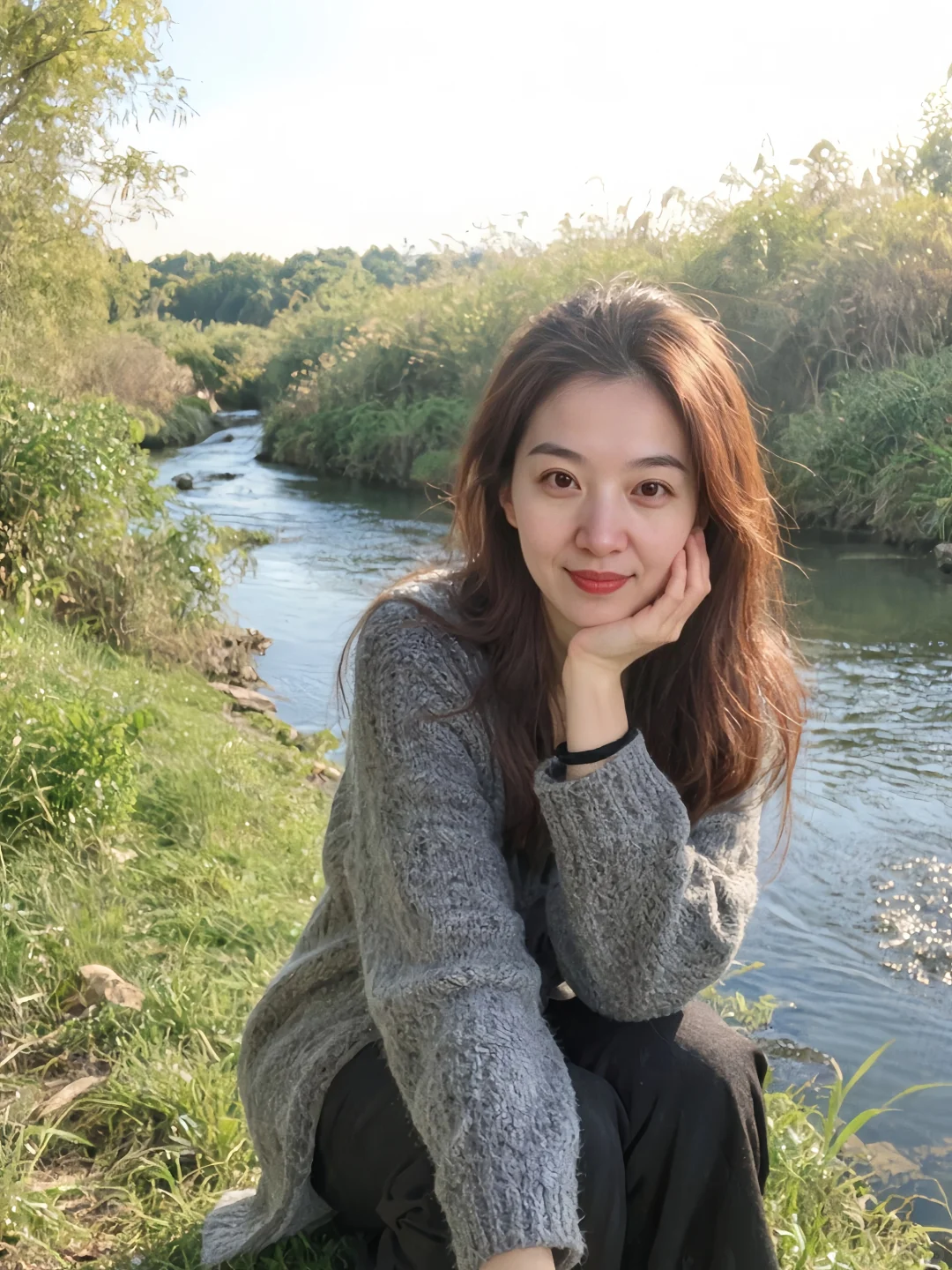 50岁阿姨，岁月带来的温柔大方