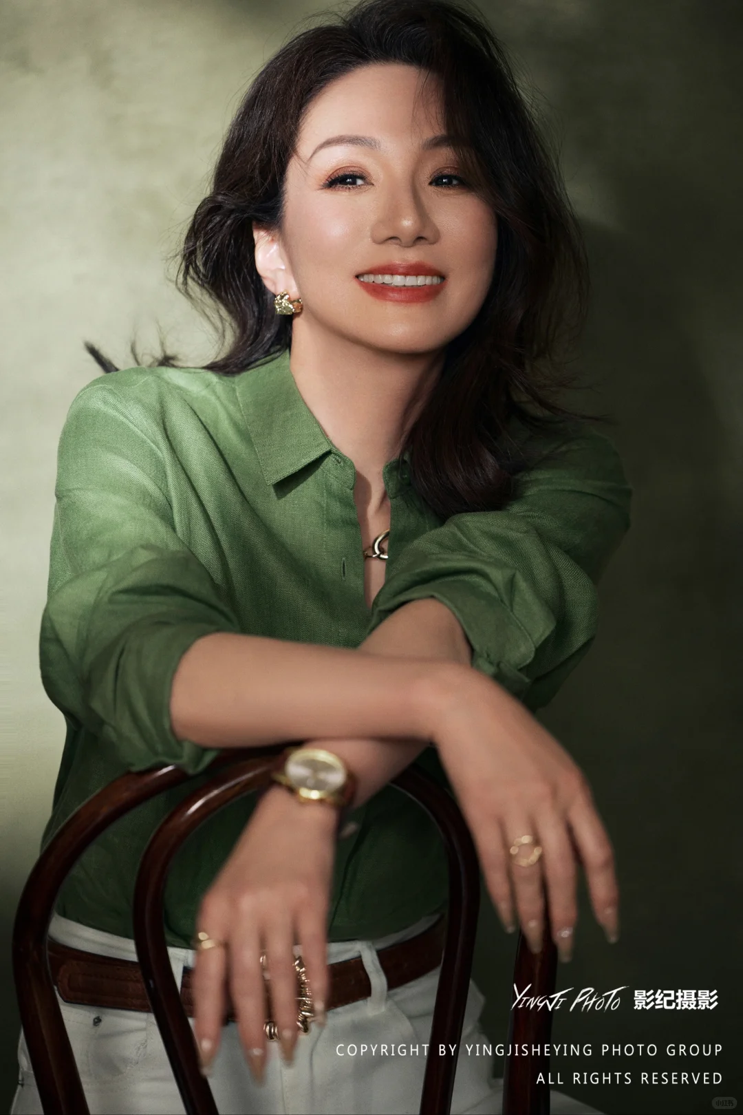这才是50岁中年姐姐知性优雅肖像写真