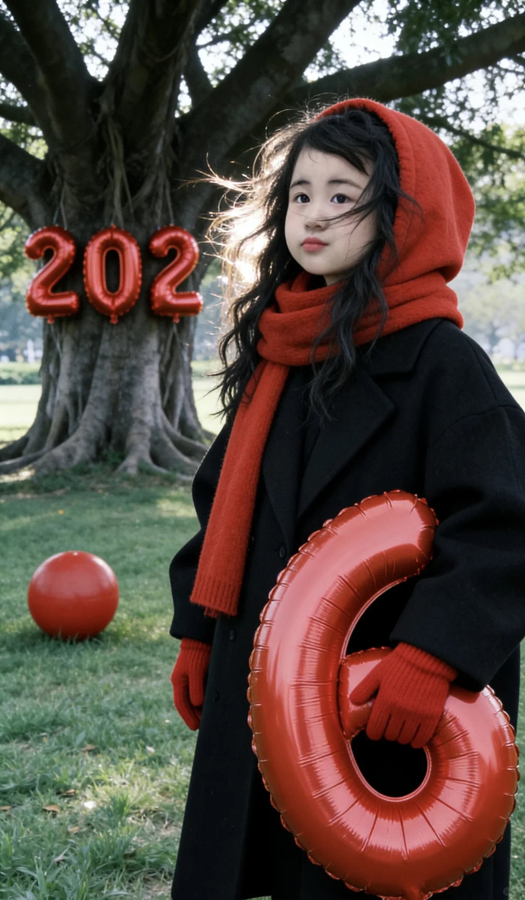 哇、这组Ai新年写真不花一分钱也太香了吧～