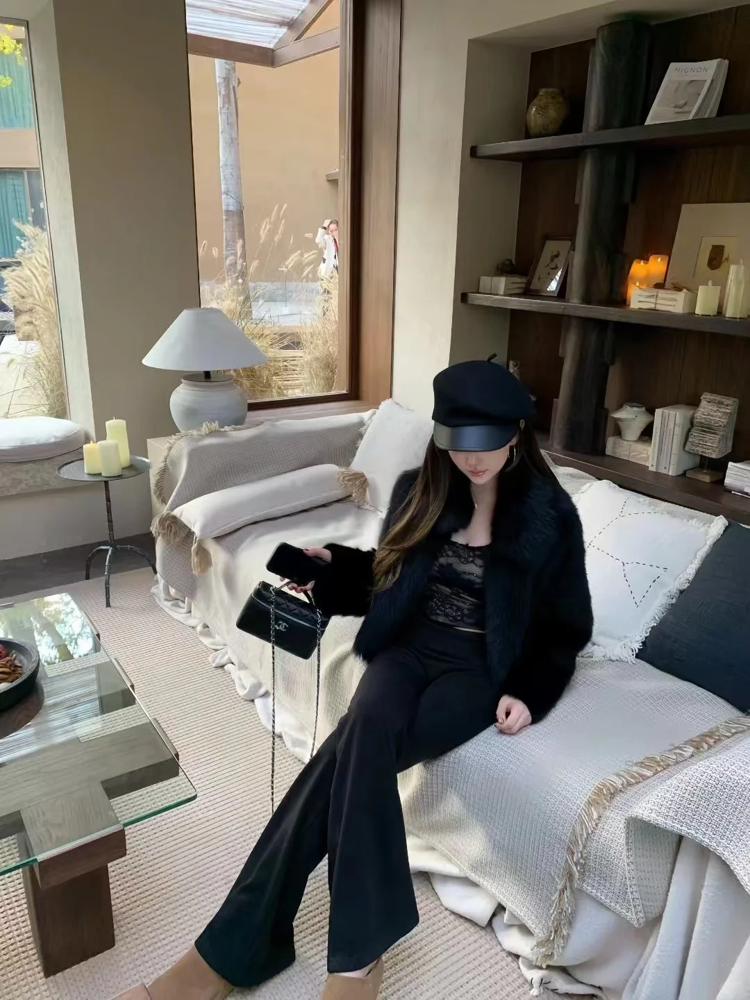 这个外套真的好贵气啊啊啊啊～～～