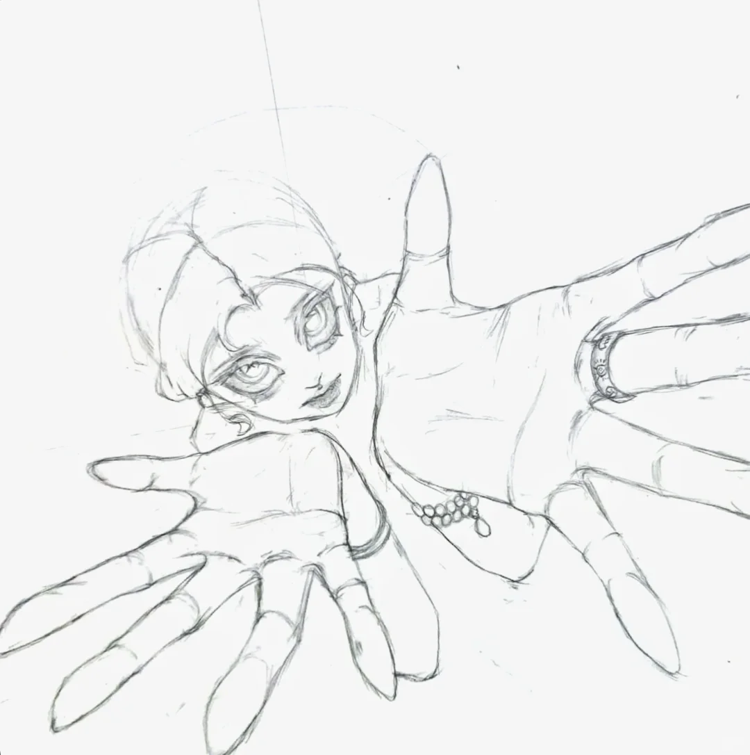 摸一个透视人体