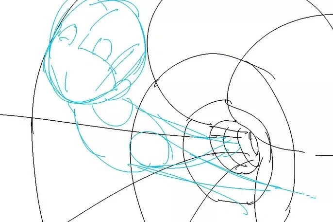 【板绘素材】人体动态透视教程～先干为敬😏宝