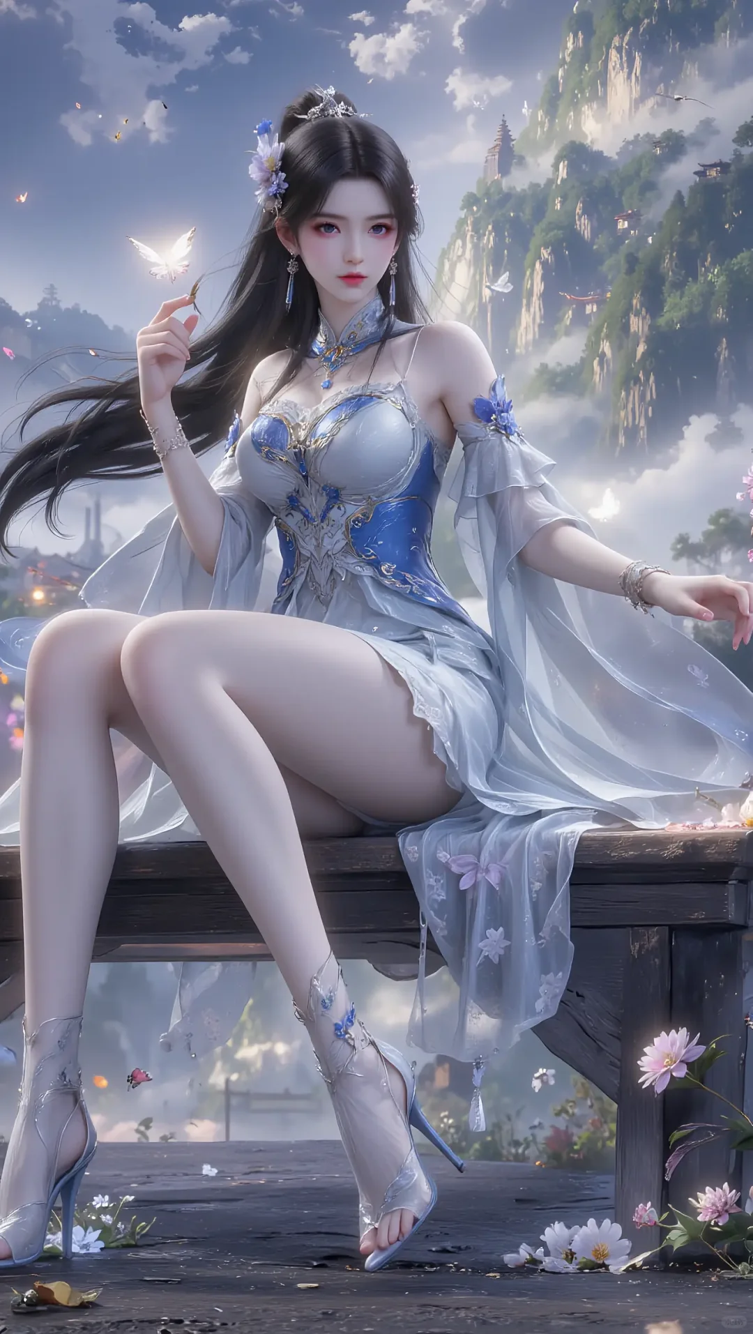 我愿堪称为最美女神