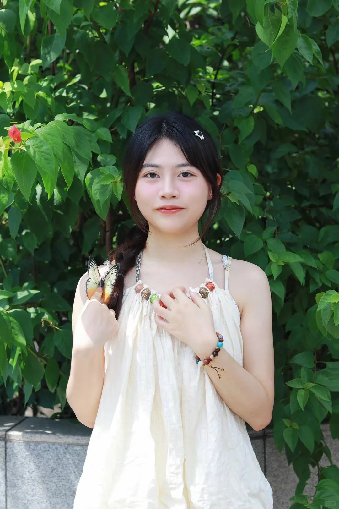 夏日清透感 与绿色合拍