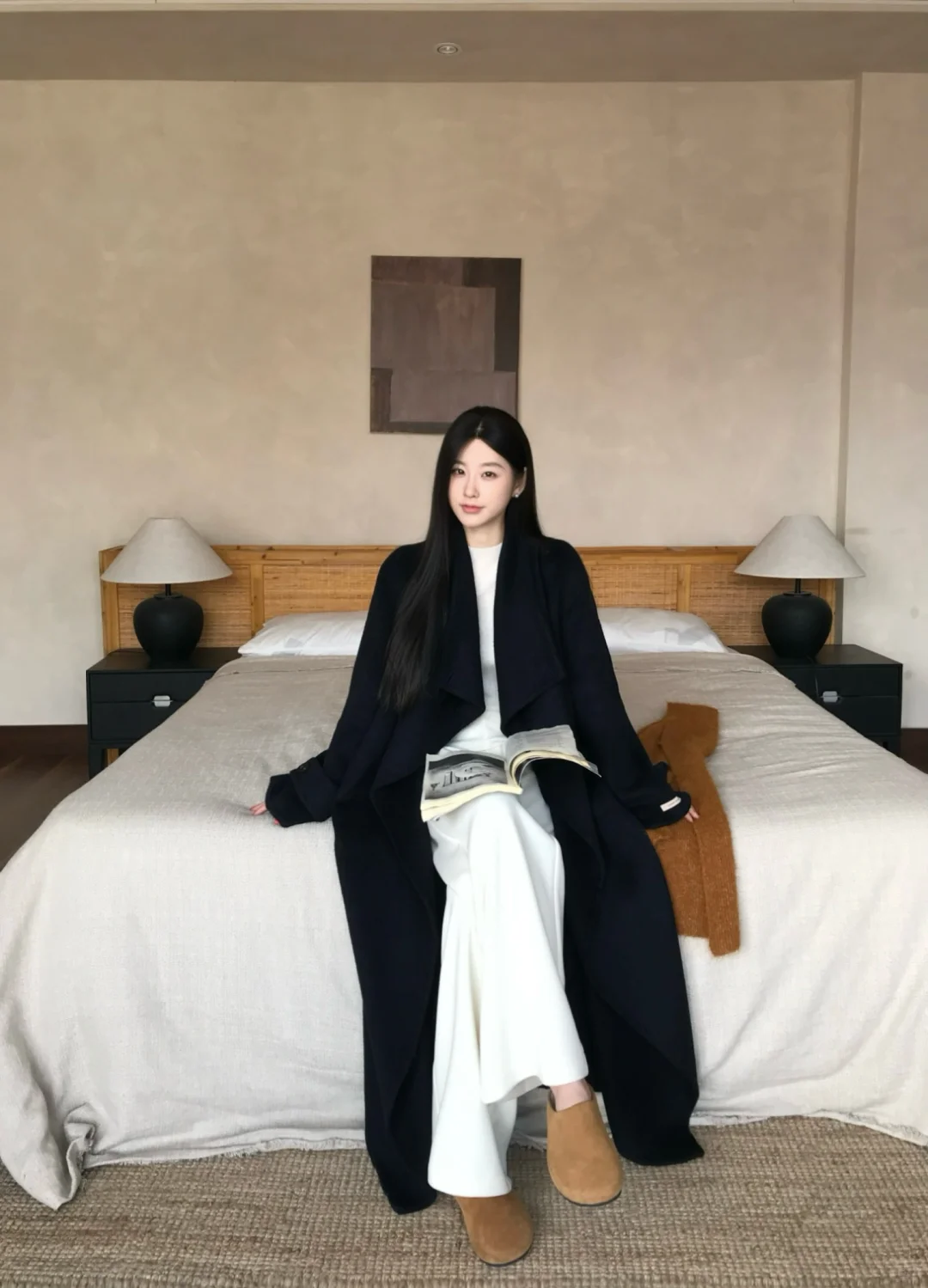 秋冬大衣的高智感清冷