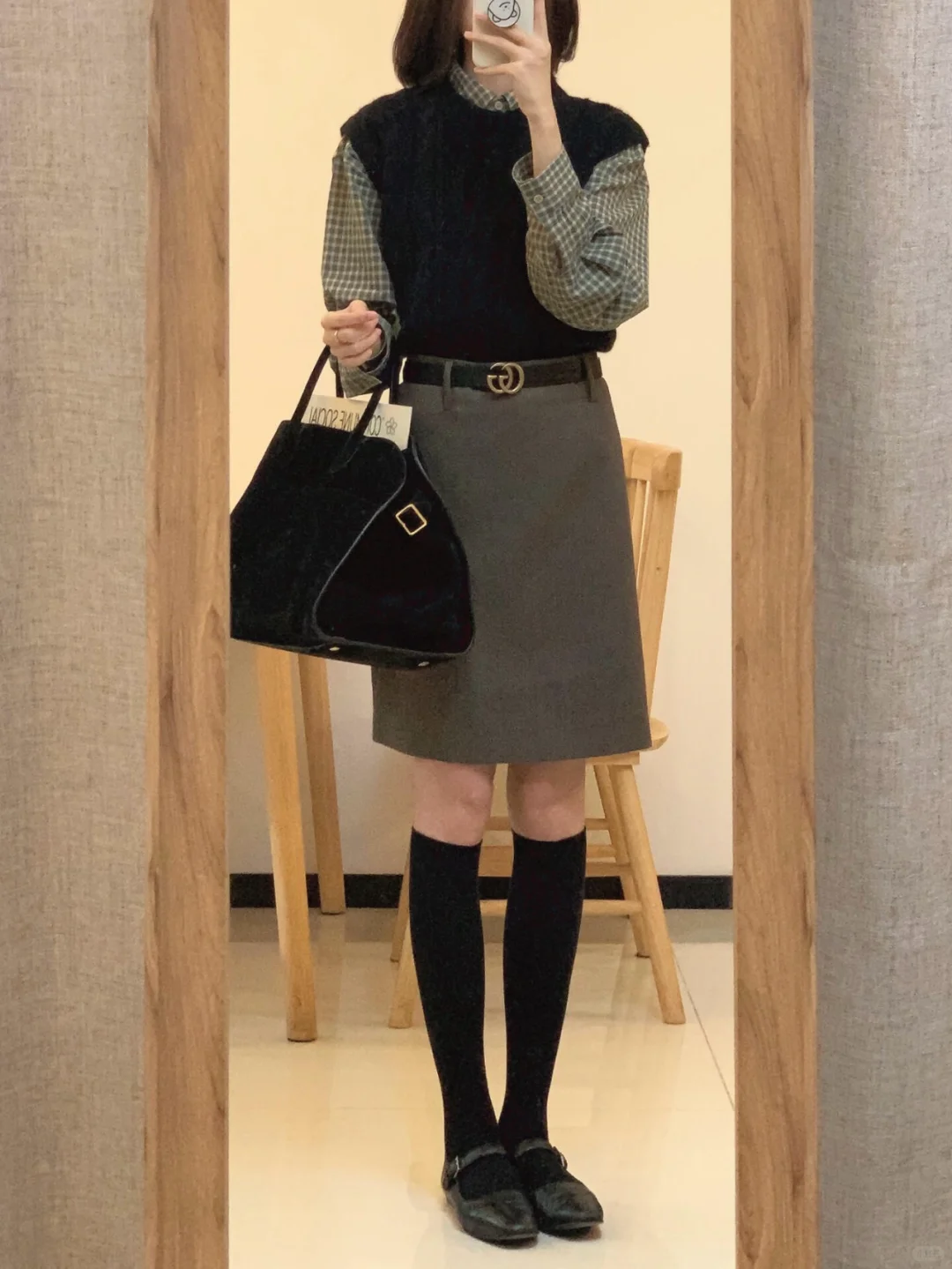 会一直喜欢的复古知识分子叠穿