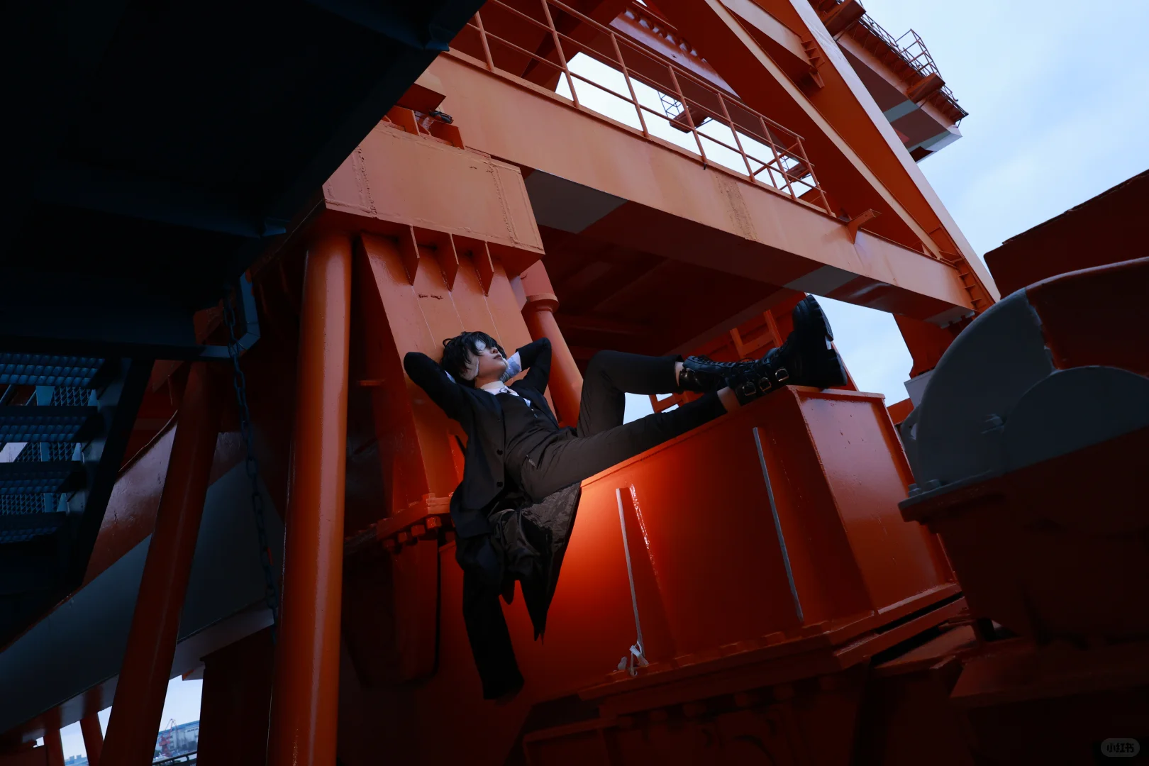 蹲上海互勉cos摄影