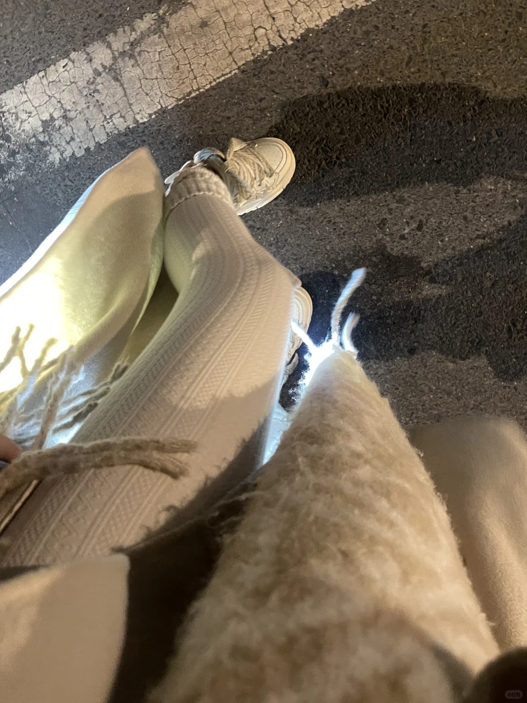 啊啊啊我真的太喜欢这条麻花打底袜了！！！