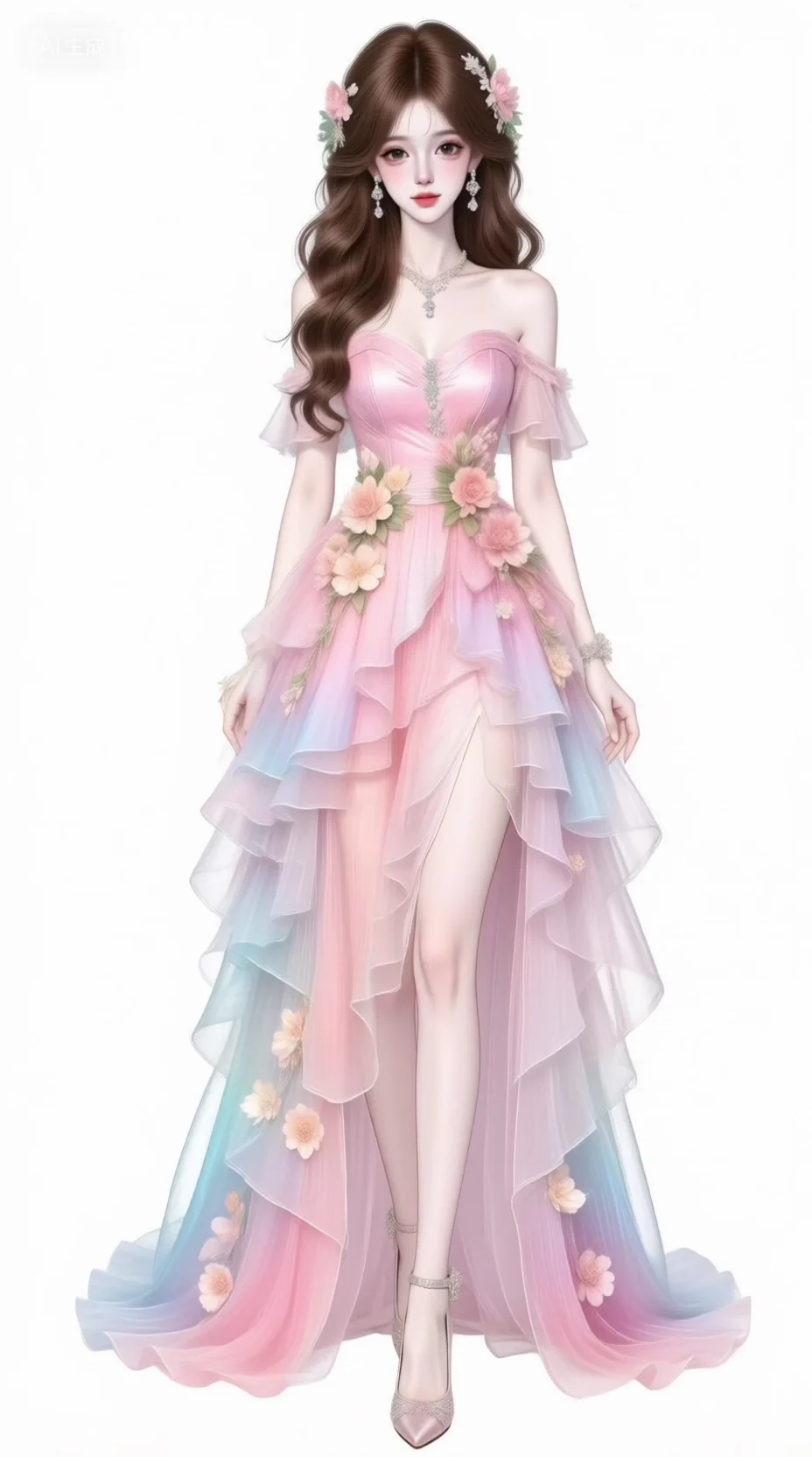 谁能不爱粉色系穿搭｜全身立绘