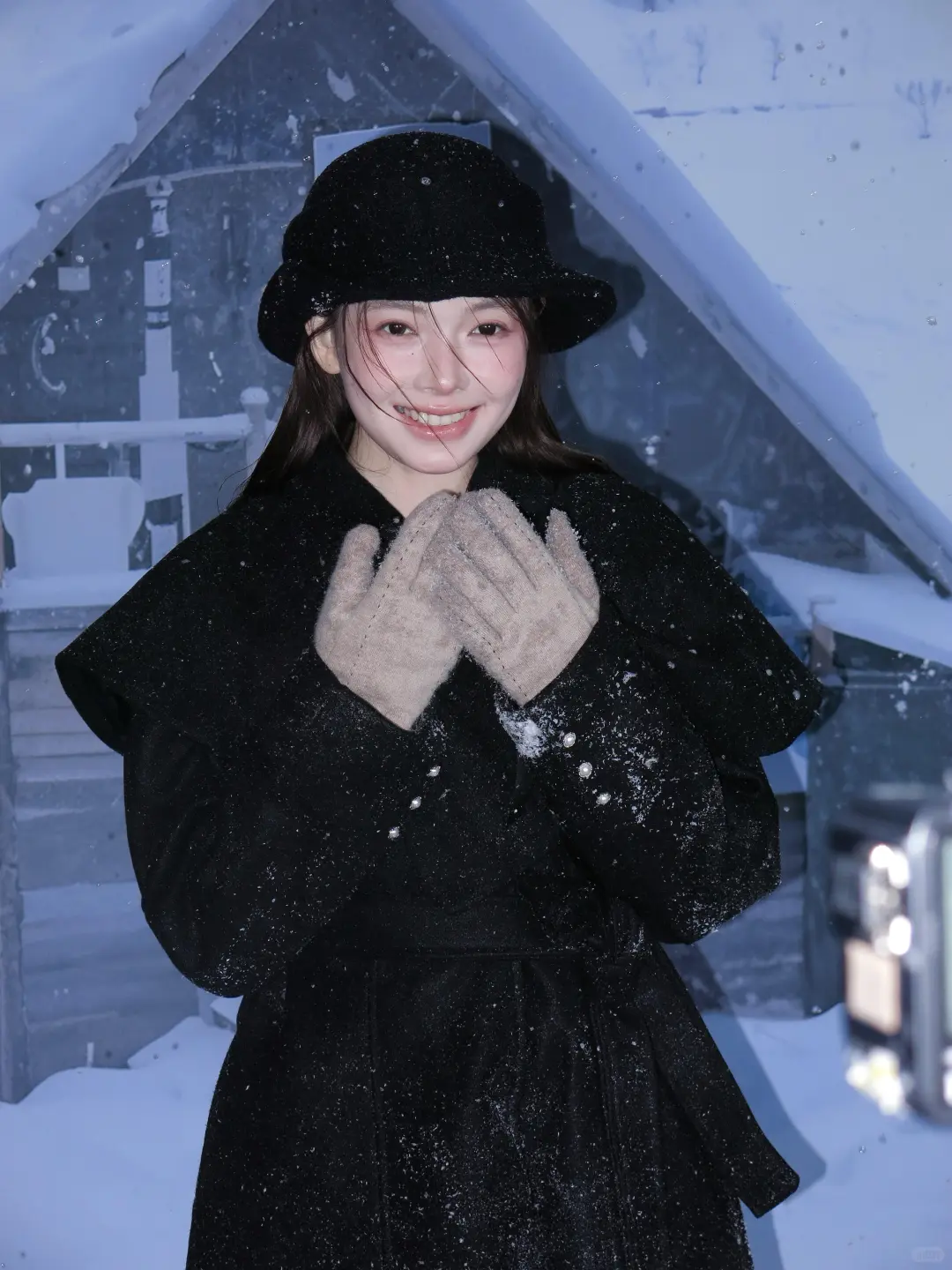 真的好绝啊‼️韩剧女主同款雪景写真❄️