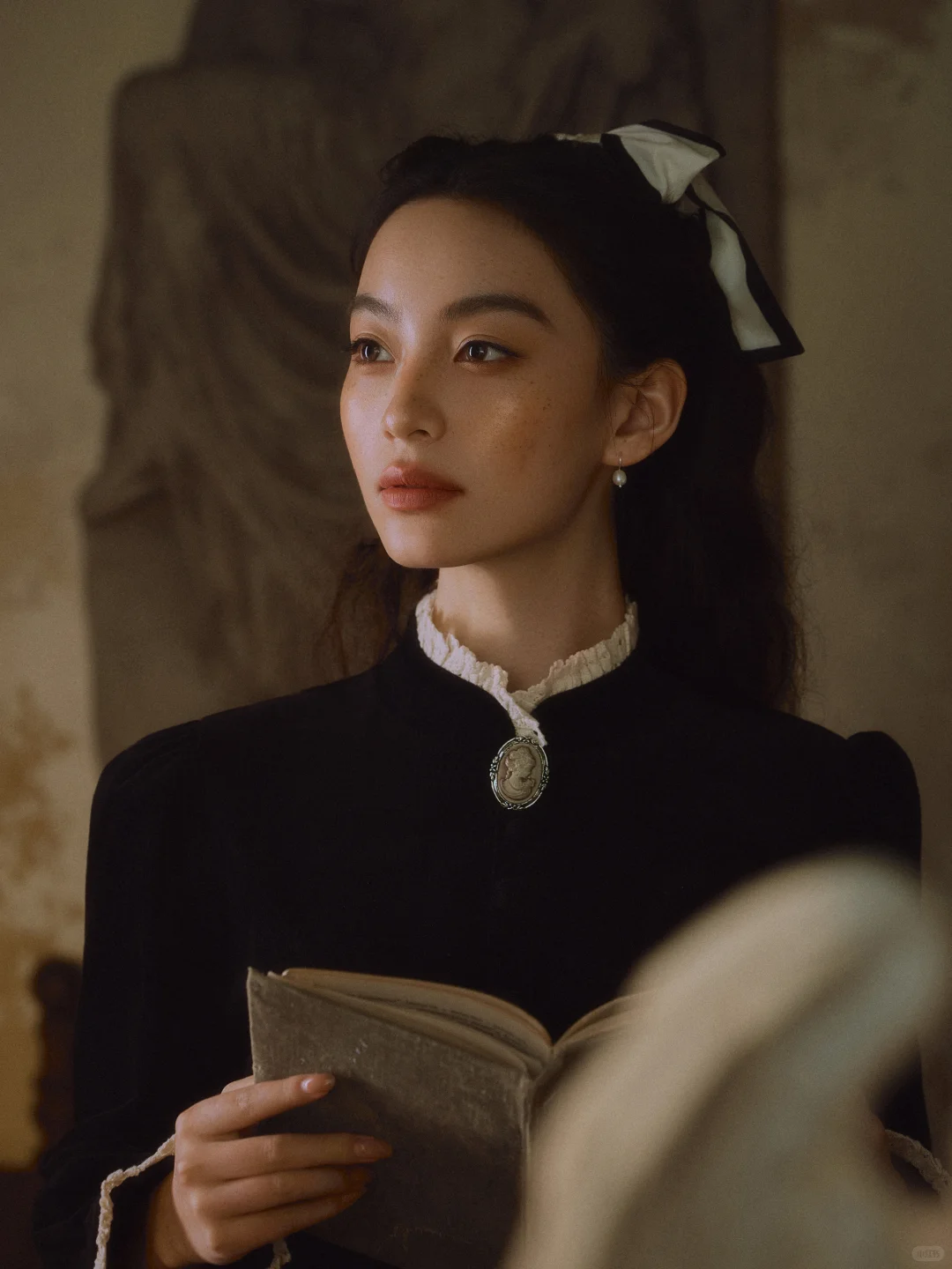 闯入这场复古电影，做我一帧女主角