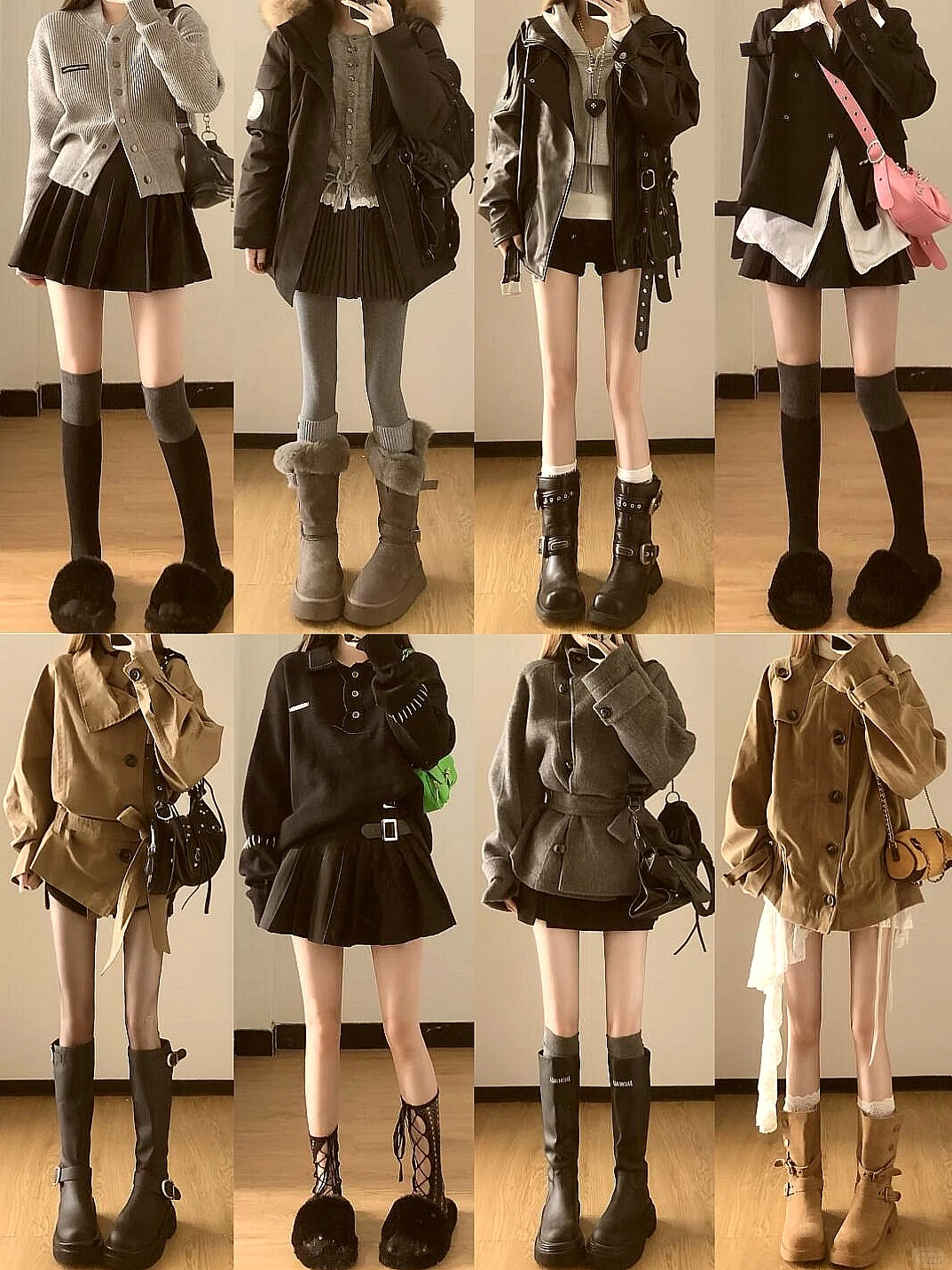 48套秋冬光腿神器穿搭，美到犯规😍