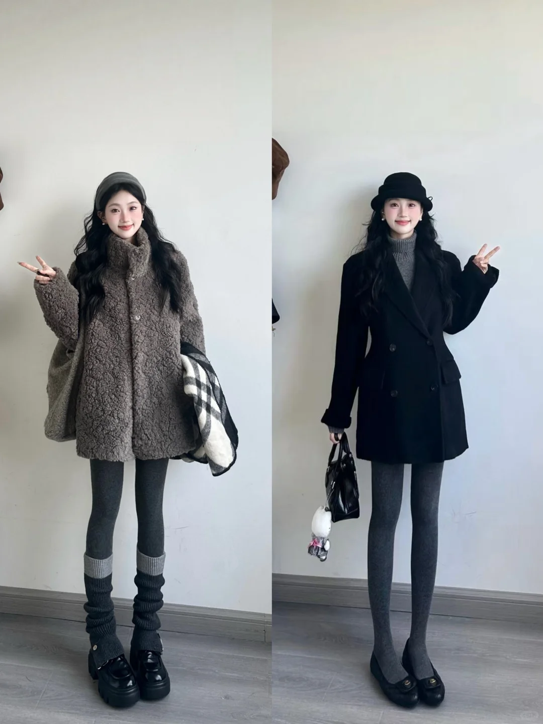 1️⃣4️⃣套秋冬不露腿穿搭合集！！