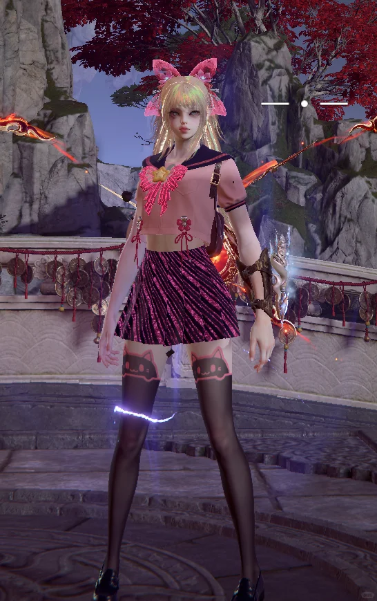 黑粉猫猫袜咋这么美