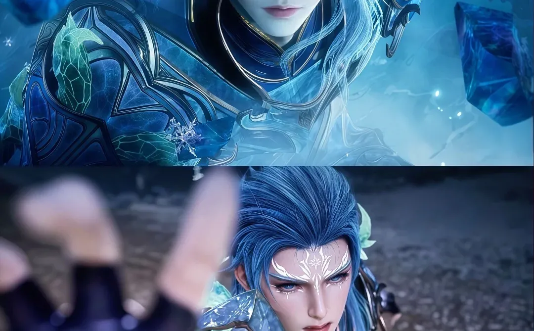 雨浩真身造型配雪女父女颜值爆表