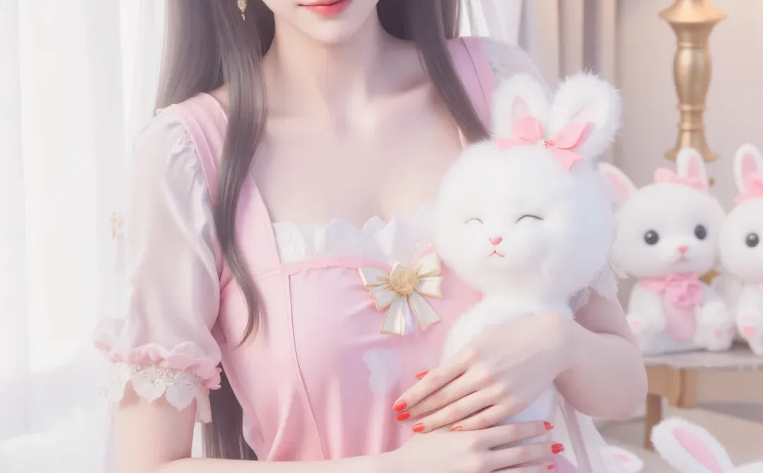 粉粉嫩嫩可爱的碧瑶