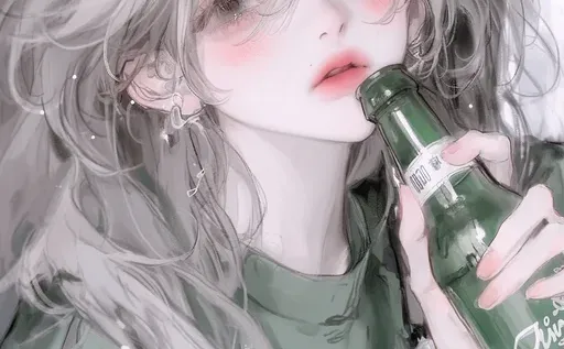 女生头像浅绿色系