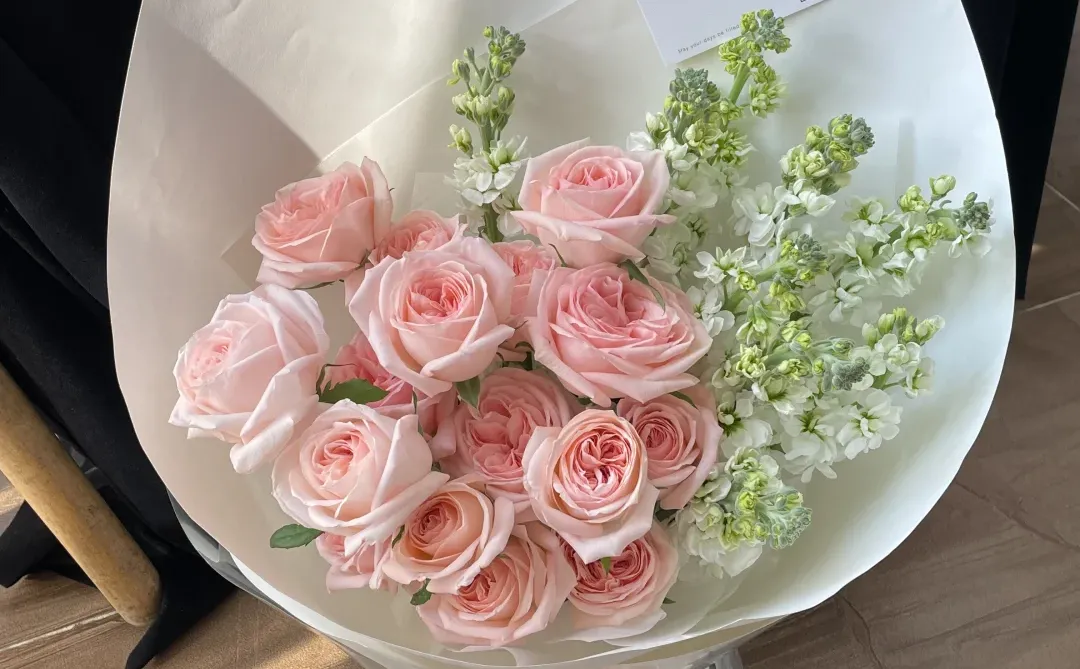 清新温柔感花束｜肇庆花店｜温柔花束