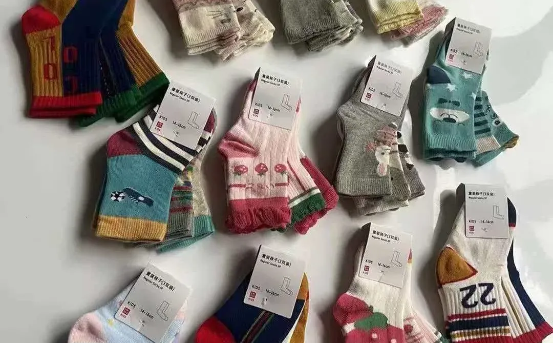 优衣库的小袜子好看啊