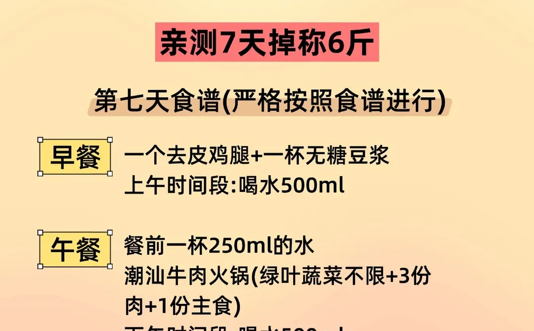梨形身材，14天出骨感🔥