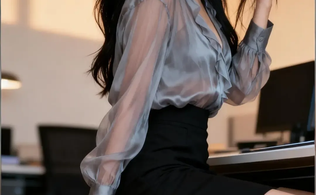 ✨撩发杀预警｜职场黑裙氛围感女王🖤