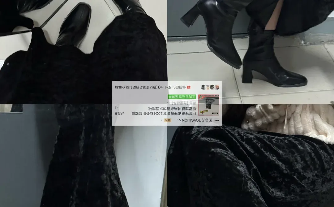 几十💰｜Pxx高跟鞋上身图来喽！🔗自取！