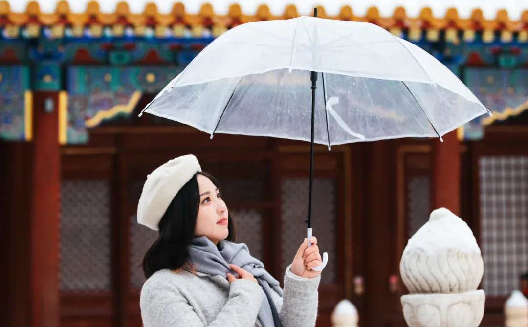 雪天故宫超出片❄️北京女摄的雪天约拍