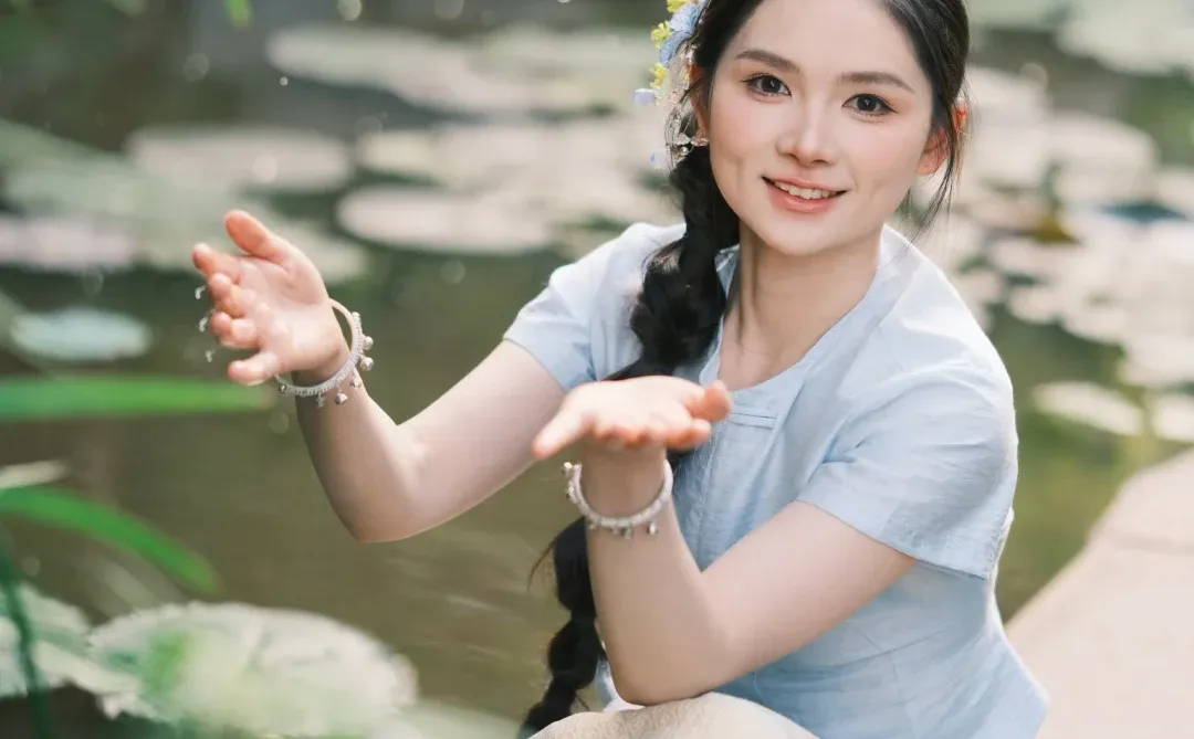 在西双版纳遇到了超绝女摄！