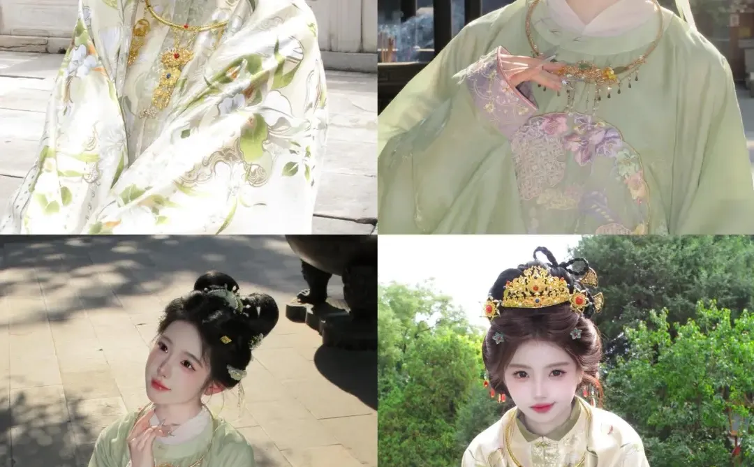 在南京❗️拿下大明贵女妆造啦 🉑穿一整天