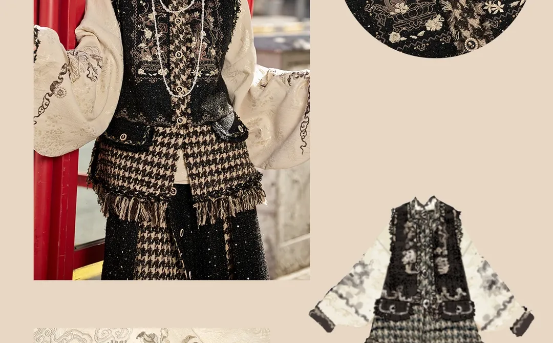 设计图变实物|千金小姐的新年穿搭真的超乖