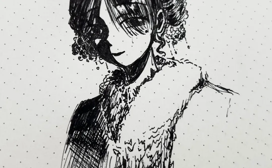 奖励自己画女人