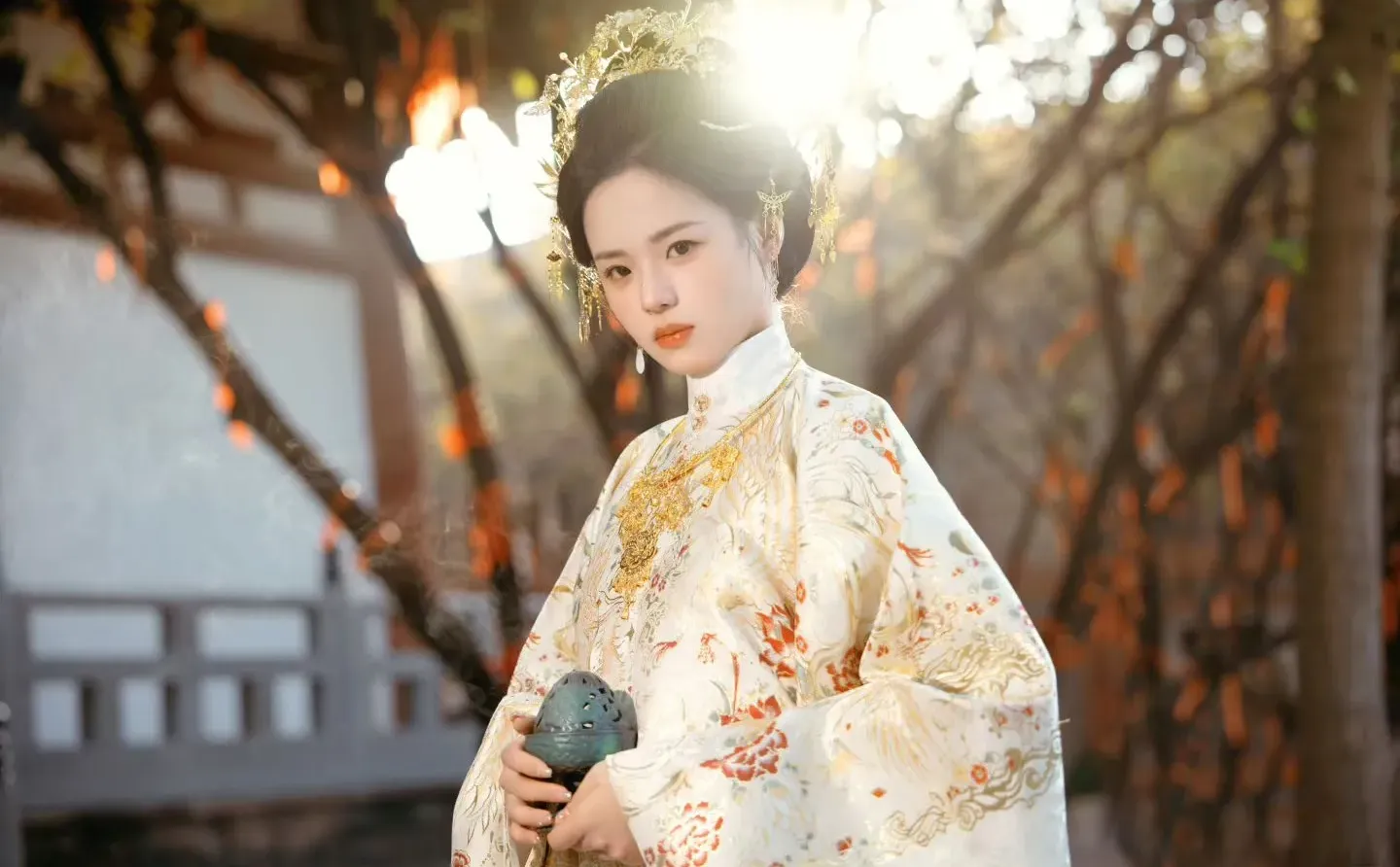 📸西安汉服｜是谁还没拍大明贵女～💛✨