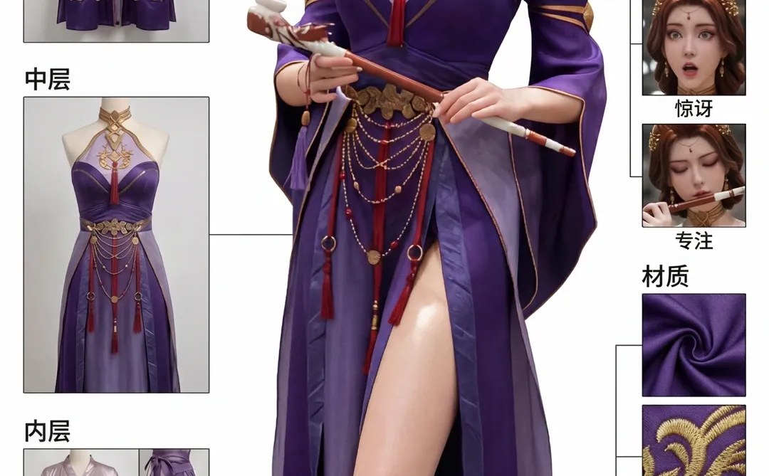 凡人女子图鉴｜女修穿搭拆解🍌