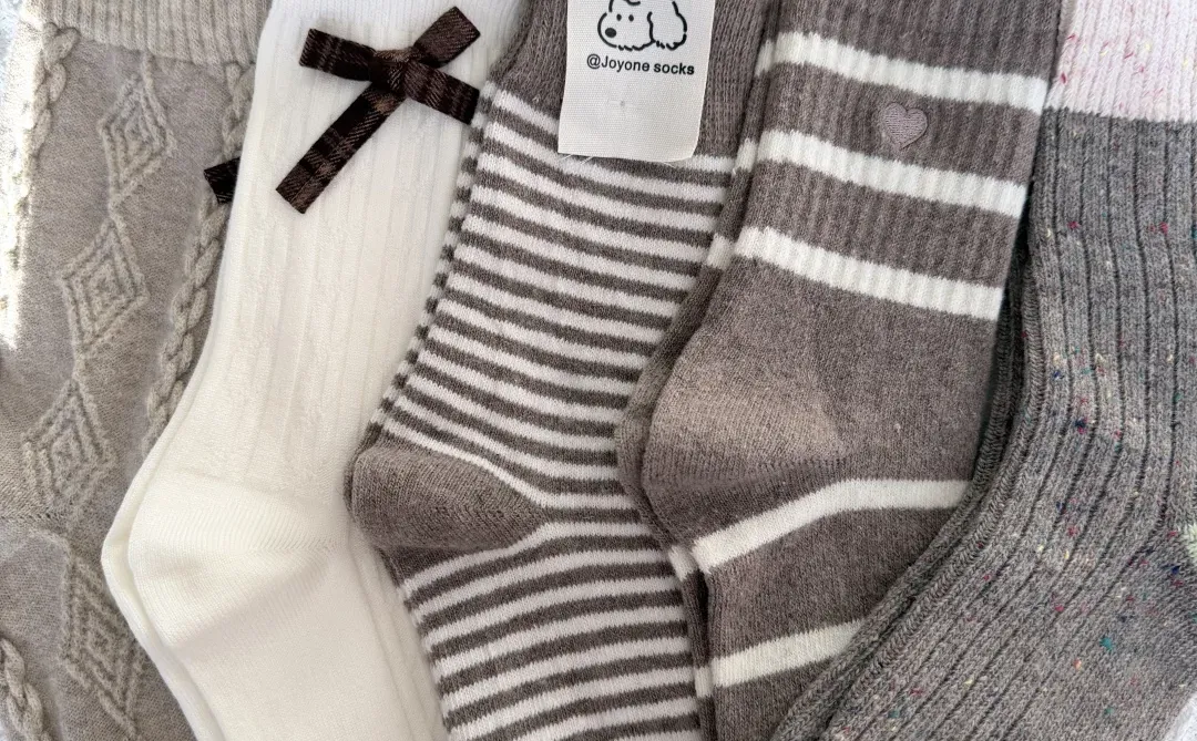 🎀冬天❄️就穿这个奶棕色羊毛袜